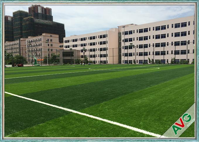 Allgemeine Fasern prallen Weichheits-Fälschungs-Rasen/künstlicher Rasen für Fußballplätze zurück 0