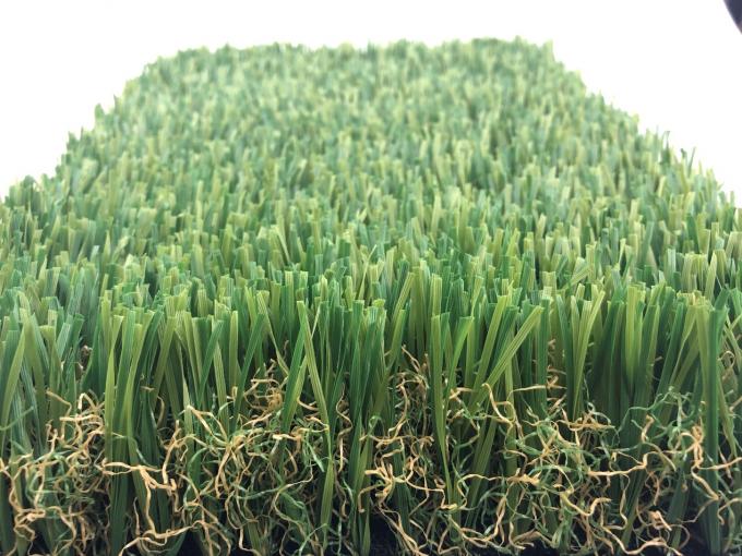 Linon-Beschichtung, die 35mm Wellen-synthetisches Rasen-Gras funkelt 1