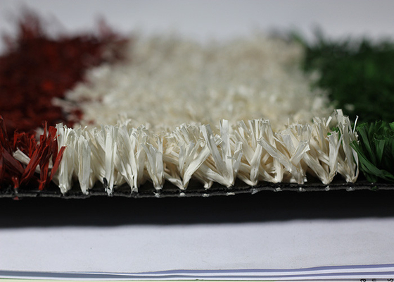 CHINA 10mm - 13mm Chemiefasergewebe-Rasen färbte künstliches Gras für Schuldekoration fournisseur