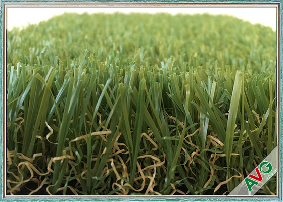 CHINA Freizeit-Garten-künstlicher Gras-Bodenbelag-gefälschtes Teppich-Einzelfaden PET + gelockte EVP fournisseur