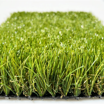 CHINA EVP-Garten-künstlicher Rasen gebogenes Metallgarn-Landschaftsgras fournisseur