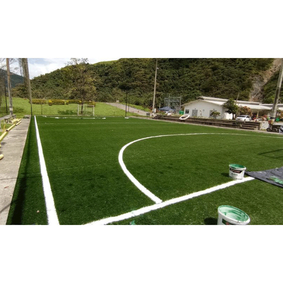 CHINA Einzigartiger Diamond Green Football Synthetic Turf bedecken künstlichen Teppich Fußball Futsal mit Gras fournisseur