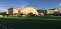 Gesponnener Schutzträger-Fußball-Rasen bedecken Aritificial für Fußballplatz mit Gras fournisseur
